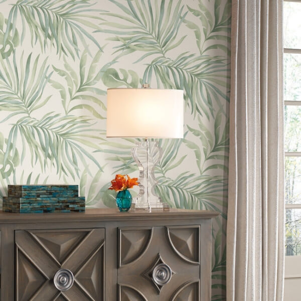 Paradise Palm Aloe Peel & Stick Wallpaper