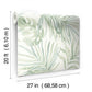 Paradise Palm Aloe Peel & Stick Wallpaper