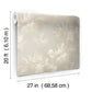 Midnight Blooms Neutral Peel & Stick Wallpaper