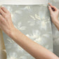 Midnight Blooms Light Blue & Grey Peel & Stick Wallpaper