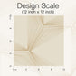 Honeycomb Sand & Gold Peel & Stick Wallpaper
