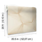 Honeycomb Sand & Gold Peel & Stick Wallpaper
