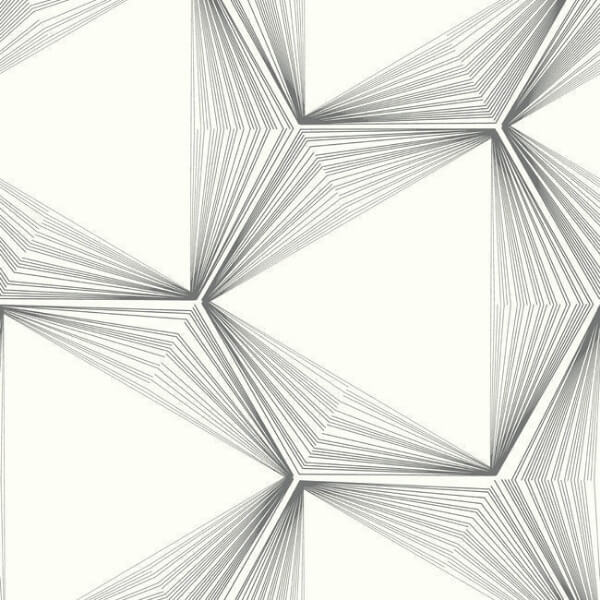 Honeycomb Charcoal Peel & Stick Wallpaper