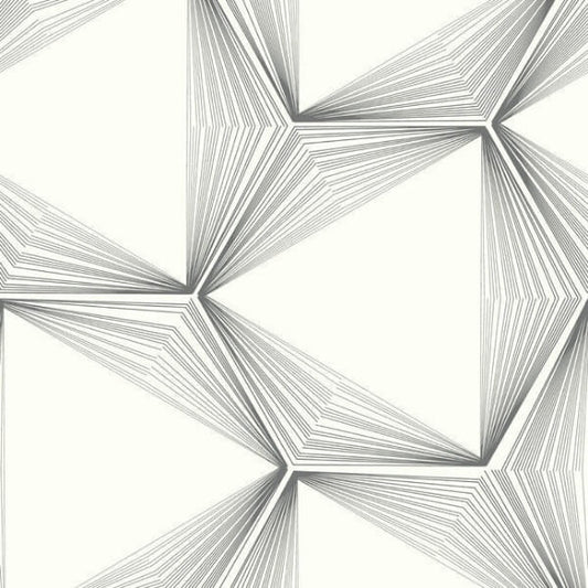 Honeycomb Charcoal Peel & Stick Wallpaper