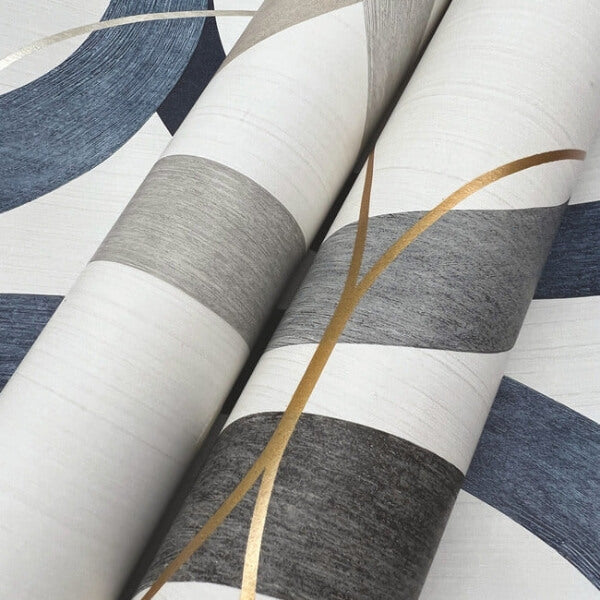 Interlock Light Taupe Peel & Stick Wallpaper