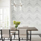 Onyx Strata Sheer Grey Peel & Stick Wallpaper