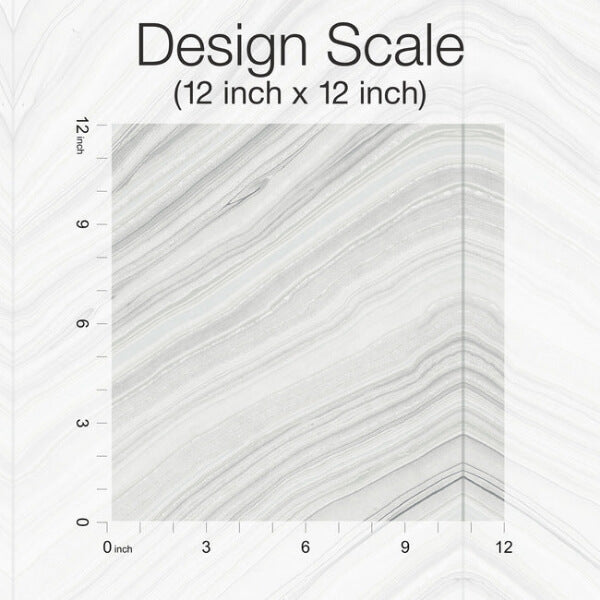 Onyx Strata Sheer Grey Peel & Stick Wallpaper
