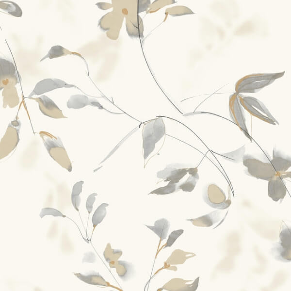 Linden Flower Soft Neutral Peel & Stick Wallpaper