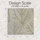Leaf Concerto Warm Taupe Peel & Stick Wallpaper
