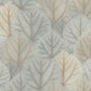 Leaf Concerto Blue & Taupe Peel & Stick Wallpaper