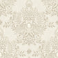 Cottontail Toile Wicker Peel & Stick Wallpaper