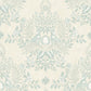 Cottontail Toile Vintage Duck Egg Peel & Stick Wallpaper