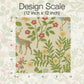 Woodland Floral Linen Peel & Stick Wallpaper