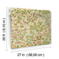 Woodland Floral Linen Peel & Stick Wallpaper
