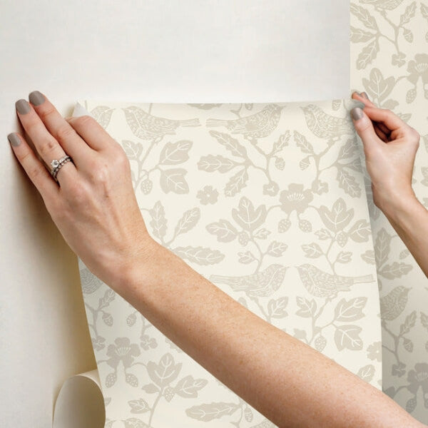 Sparrow & Oak Wicker Peel & Stick Wallpaper