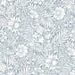 Modern Acanthus Wedgewood Blue Peel & Stick Wallpaper