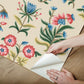 Heirloom Floral Taupe & Multi Peel & Stick Wallpaper