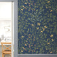 Lemon Grove Navy Peel & Stick Wallpaper
