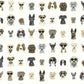 Dog Days Grey Peel & Stick Wallpaper