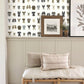 Dog Days Grey Peel & Stick Wallpaper