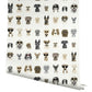 Dog Days Grey Peel & Stick Wallpaper