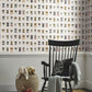 Cool Cats Multi White Peel & Stick Wallpaper