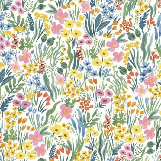 Lea White Peel & Stick Wallpaper