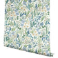 Lea Indigo Peel & Stick Wallpaper