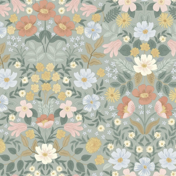 Bramble Garden Sage Peel & Stick Wallpaper