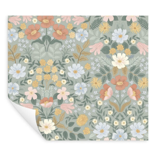 Bramble Garden Sage Peel & Stick Wallpaper
