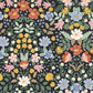 Bramble Garden Black Peel & Stick Wallpaper