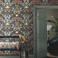 Bramble Garden Black Peel & Stick Wallpaper