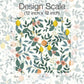 Citrus Grove White Peel & Stick Wallpaper