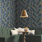 Citrus Grove Navy Peel & Stick Wallpaper