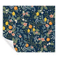 Citrus Grove Navy Peel & Stick Wallpaper