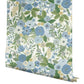 Garden Party Blue & Green Multi Peel & Stick Wallpaper
