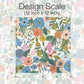 Garden Party Cobalt Multi Peel & Stick Wallpaper