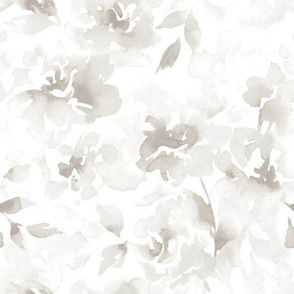 Renewed Floral Neutral Wallpaper