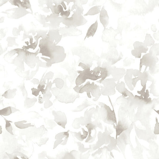 Renewed Floral Neutral Wallpaper