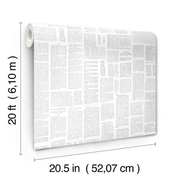 Crafted Editorial Charcoal Wallpaper