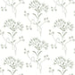 Wildflower Green Wallpaper