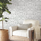 Fairy Tales Grey Wallpaper