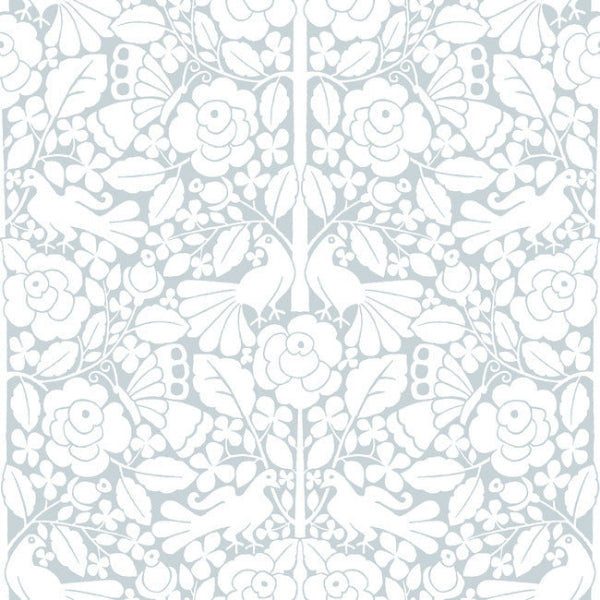 Fairy Tales Blue Wallpaper