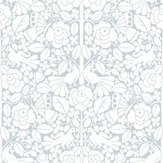 Fairy Tales Blue Wallpaper