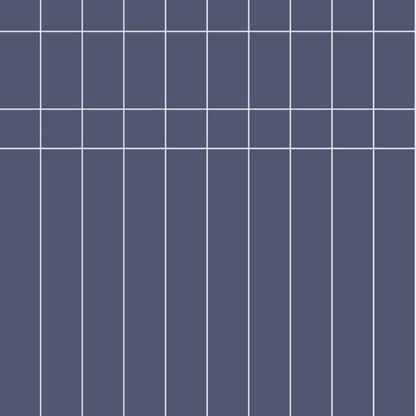 Linear Gridwork Navy Wallpaper
