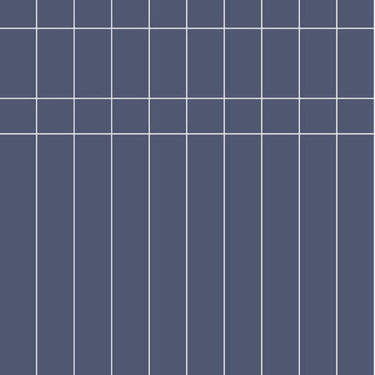 Linear Gridwork Navy Wallpaper