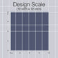 Linear Gridwork Navy Wallpaper