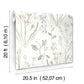 Alpine Botanical Lavender Peel & Stick Wallpaper