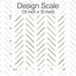 Painted Herringbone Fern Peel & Stick Wallpaper