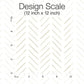 Painted Herringbone Sand Peel & Stick Wallpaper
